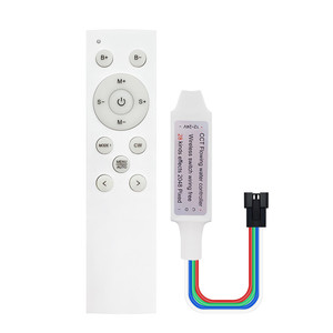 Мини-диммер CCT RGB RGBW пиксельный светодиодный контроллер 12 В 24 В Беспроводной RF контроллер светодиодный контроллер для светодиодной ленты