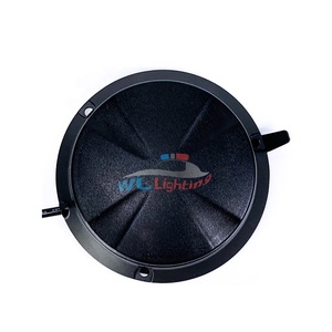 24 <strong>LED</strong> Low Profile <strong>LED</strong> R65 <strong>12</strong>/24 <strong>Volt</strong> Amber Magnetic Fixing Beacon - Product Image 5