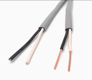 600V Flexible Flame Retardant PE Sheathed Flat Rubber Copper <strong>Core</strong> Cable Solid Conductor Electrical <strong>Wires</strong> for Power Construction - Product Image 6