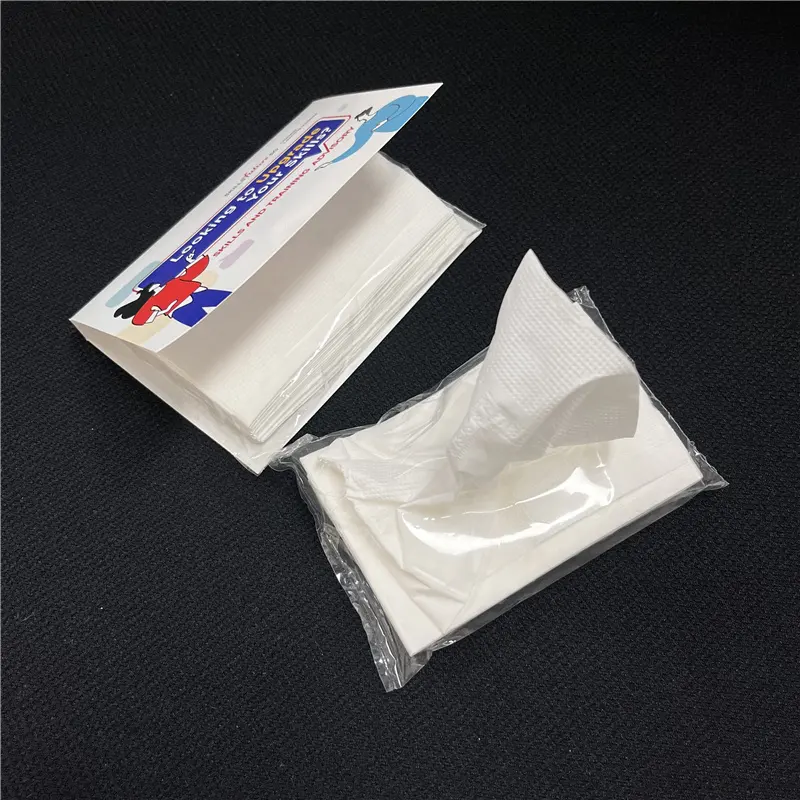 Atacado 2/3 camadas conveniente ecológico papel higiênico de bolso macio carteira mini lenço de papel facial japonês