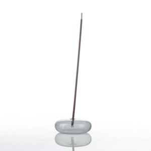 צבעים מותאמים אישית ברורים borosilicate 3.3 קטורת מחזיק בעבודת יד חום זכוכית עמיד למים עבור הבית מקורה - Product Image 3