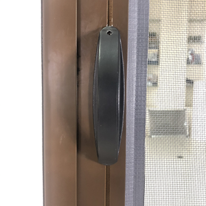 Mosquitera de rodillo deslizante Horizontal para puerta, pantalla retráctil antimoscas, enrollable, a prueba de roturas