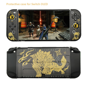Canavar avcısı saklama çantası Nintendo anahtarı için OLED NS için taşıma çantası koruyucu kabuk anahtarı OLED oyun aksesuarları - Product Image 4