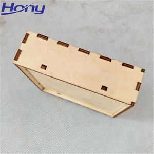 กล่องไม้อัดตัดด้วยเลเซอร์แบบพับได้พร้อมฝาปิดกล่องของขวัญกล่องไม้ทำด้วยมือสำหรับเก็บเครื่องประดับ - Product Image 5