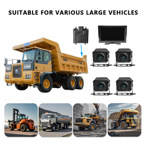 Blind Spot Detection radar <strong>Sensor</strong> with 10.1-inch IPS Display, Suitable for Heavy-duty Truck Forklift Monitoring <strong>System</strong> - Product Image 6