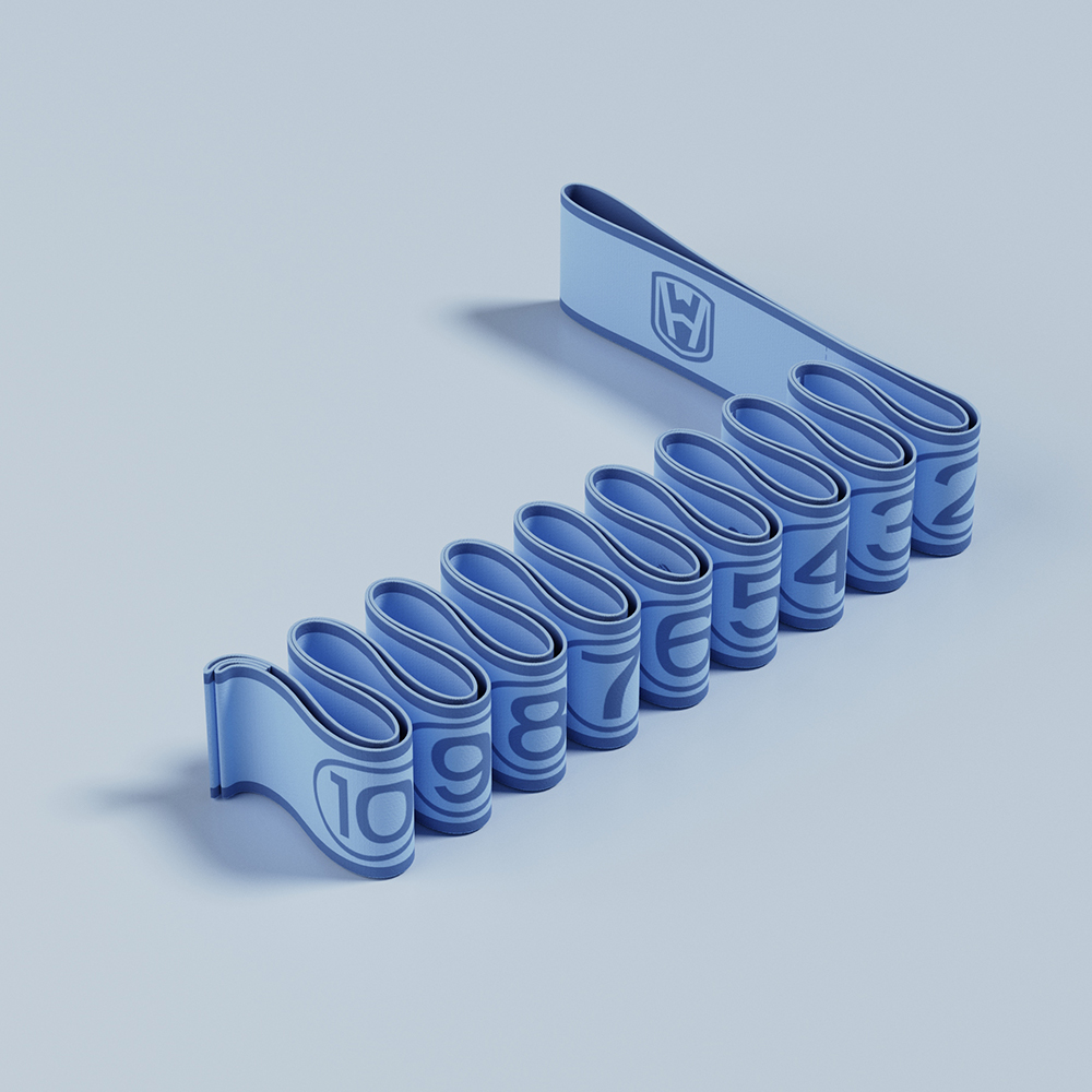 Azul Claro-10 Loops