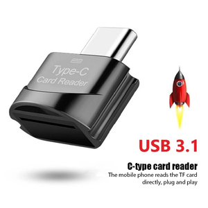 小米的Type-C到Micro-SD TF适配器OTG USB智能存储卡读卡器Micro USB到Type C适配器 - Product Image 3