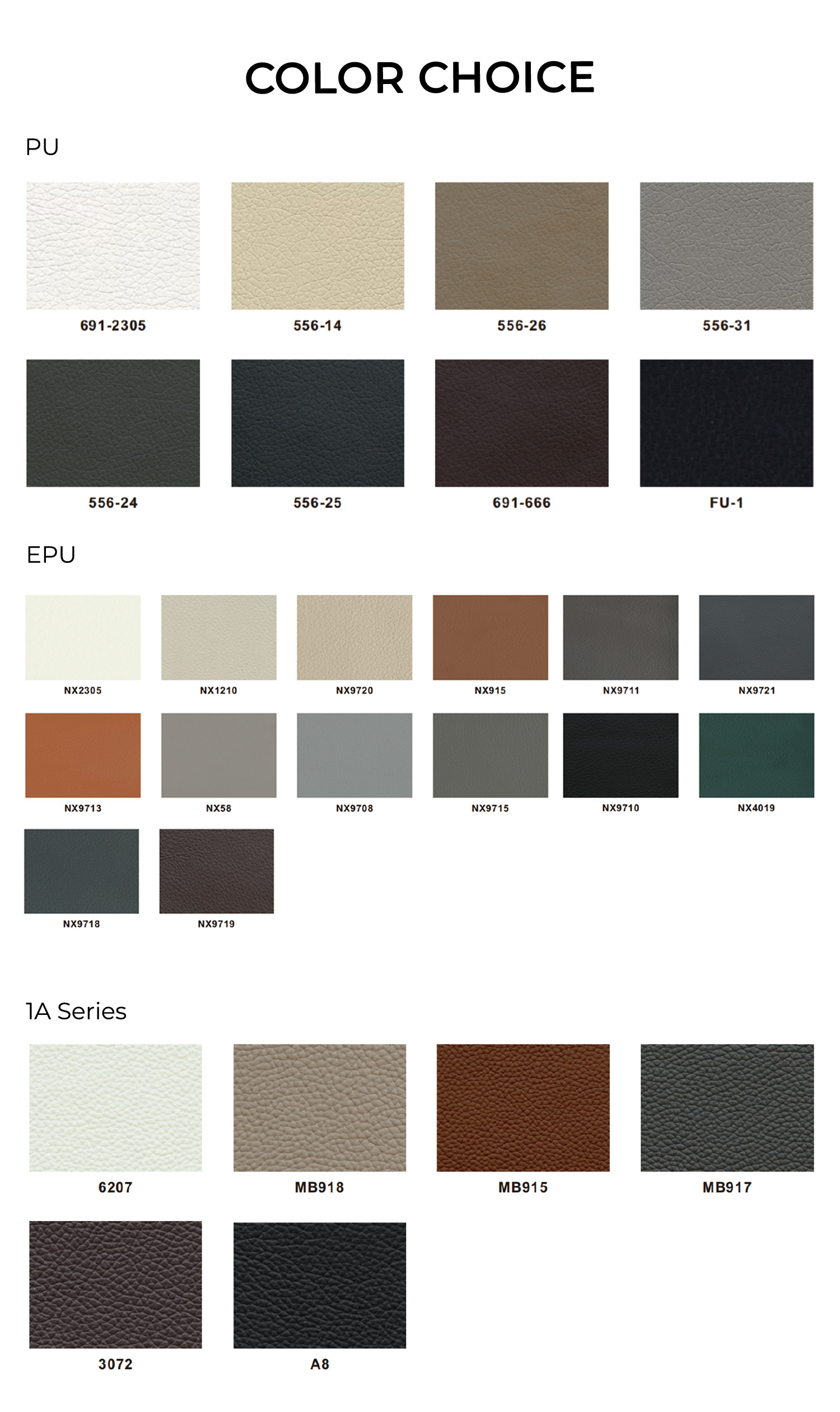 Opción de color