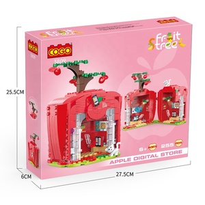 COGO Building Block Set <strong>Toy</strong> DIY <strong>Install</strong> Blocks 255 Pcs Educational <strong>Toys</strong> Fruit Tree House Series Build Block - Product Image 6