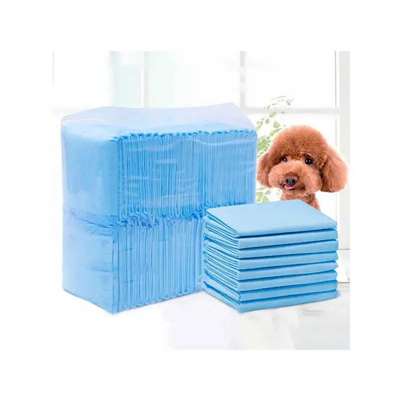 مصنع سوبر ماصة للماء الكلب و جرو الحيوانات الأليفة منصة التدريب Housebreaking لوحة للحيوانات الأليفة الأزرق