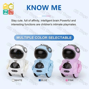 CZ หุ่นยนต์ RC มีกระเป๋า939a ของเล่นหุ่นยนต์ขนาดเล็กบันทึกการจดจำเสียงโต้ตอบได้ - Product Image 2