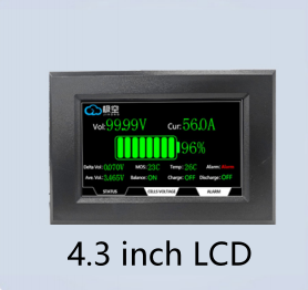 Модуль JK BMS RS485 с дисплеем jk bms 4,3/2,5/3,2 дюймов, индивидуальный GPS и аксессуары для аккумулятора BT