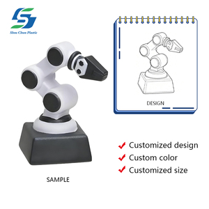 Groothandel Op Maat <span class=keywords><strong>Robot</strong></span> Arm Stress Bal Pu Foam Tech Stress Reliever Speelgoed Gedrukt Logo Relief Relief Relief Relief Relief Relief Relief Reliëf Relief - Product Image 2