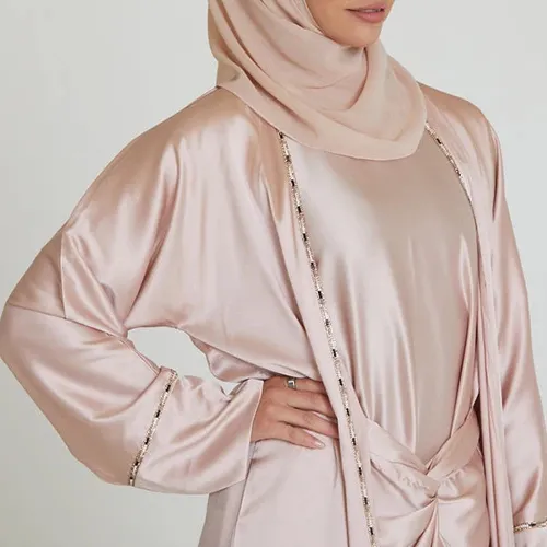 Vestido feminino novo Muslimah anti-rugas Abaya Burqa S Kebaya Moderno