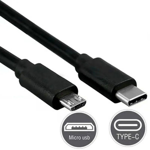 USB 2.0类型C至Micro B 5针充电器电缆支持数据同步和快速充电usb-c至USB Micro电缆 - Product Image 4