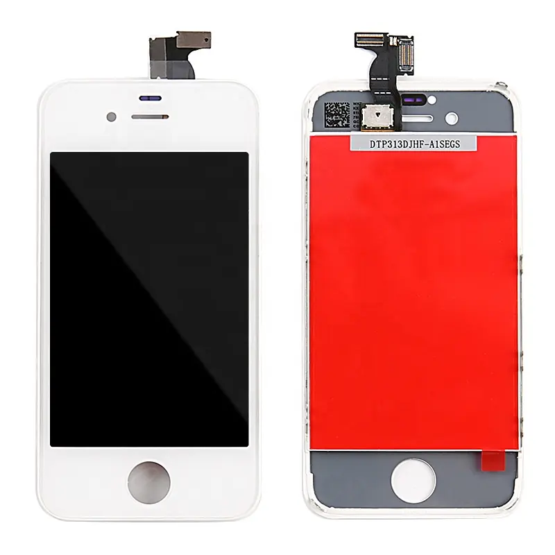 โรงงานเปลี่ยนโทรศัพท์มือถือสำหรับ Iphone 4 4S Lcd พร้อมหน้าจอสัมผัส