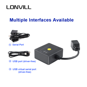 LONVILL Custom 2D Scanner <strong>Command</strong> Automatic Manual Button CMOS Barcode Scanning Inventory Auto Fix <strong>Code</strong> Conveyor Wired Scanner - Product Image 3
