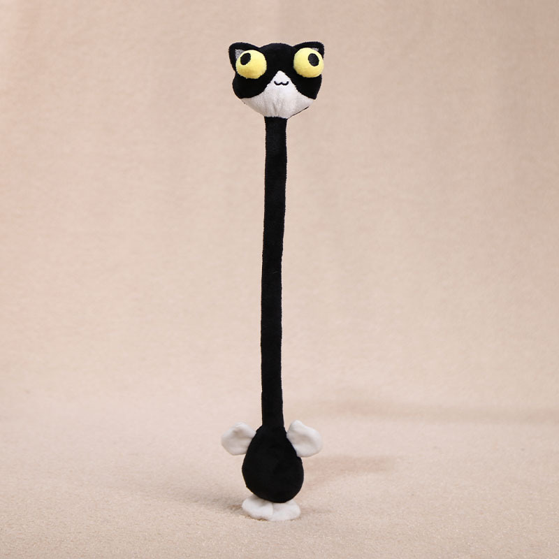 Gatito de cuello largo de 40 cm.