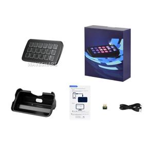 Waveshare SK18 Multi-Functional AI Voice <strong>Control</strong> Panel, Onboard 18 X Membrane LCD Macro Keys Supports Linux + QMK Dual-system - Product Image 6