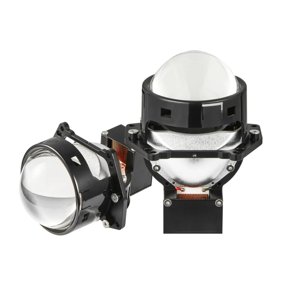 150W 3 pulgadas 12 voltios Led faros delanteros proyector G17 lente de coche Bi Led láser 6000K Led faro proyector lente