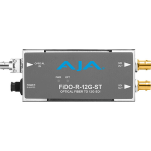 Receptor de fibra óptica ST de 1 canal, convertidor de medios 12G-SDI, transceptor - Product Image 2