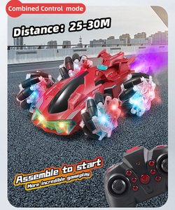 2.4Ghz 2 in 1 Simulated Tail Spray Rc Drift <strong>Car</strong> High Speed Electrics <strong>Car</strong> with Light Function Racing Twist <strong>Car</strong> - Product Image 3