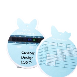 Termómetro digital portátil y práctico para interiores Lectura de temperatura personalizable y precisa
