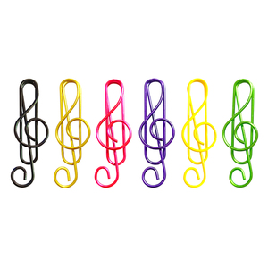 Thiết kế sáng tạo màu sắc âm nhạc lưu ý giấy <span class=keywords><strong>clip</strong></span> cho văn phòng và trường học Nguồn cung cấp - Product Image 4