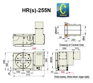 大型库存自动工业4轴数控转台高精度4轴转台 - Product Image 2