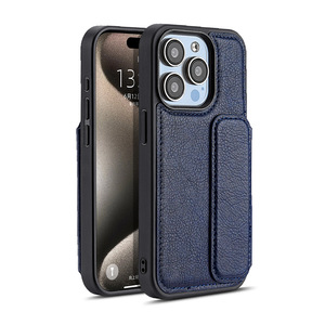 Apple 16 için Pro Max cep telefonu kılıfı Iphone 15 kart kapak yuvası telefon 14 13 12 11 E artı tam paket koruyucu standı çantası - Product Image 4