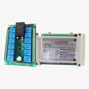433 MHz12CHワイヤレスリモートコントロールスイッチ12ボタンAC220V12チャンネルリレーRFスイッチトランスミッターレシーバー - Product Image 2
