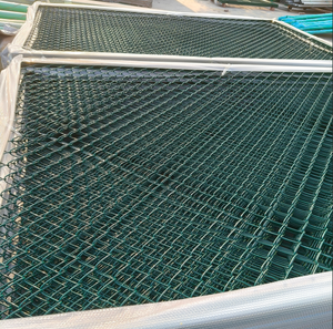Rete metallica in ferro zincato pannello a catena recinzione per uso giardino con recinzione per scherma traliccio e cancelli - Product Image 3