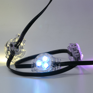 Полноцветный светодиодный пиксельный RGB RGBW 12 мм 5 в 12 В WS2811 ucs2904, световой модуль, точечный светильник