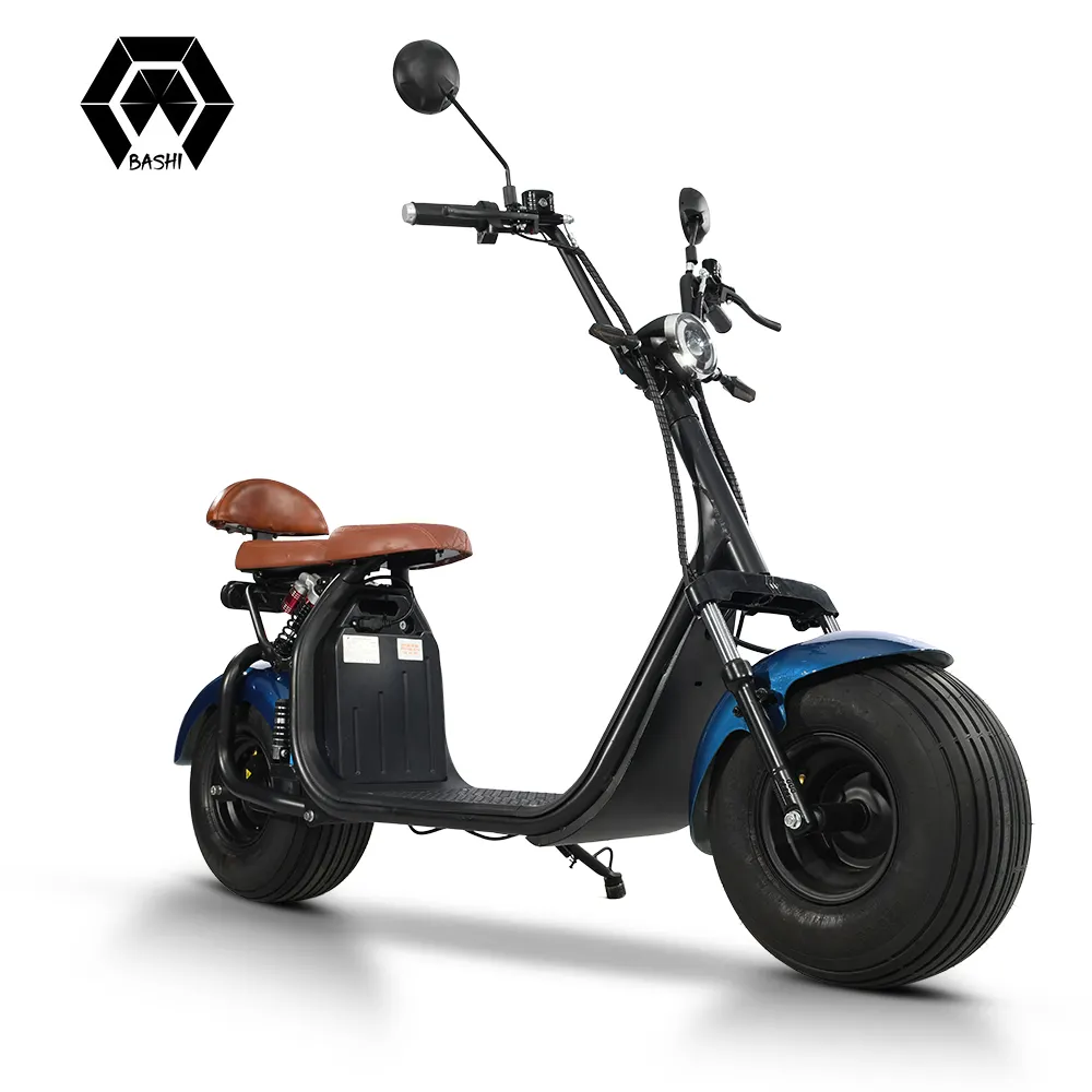 Mini scooter électrique Citycoco 72v 2000w 20ah avec gros pneu