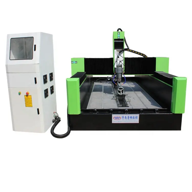 Granit mermer 3D taş oyma satılık Cnc Router makine