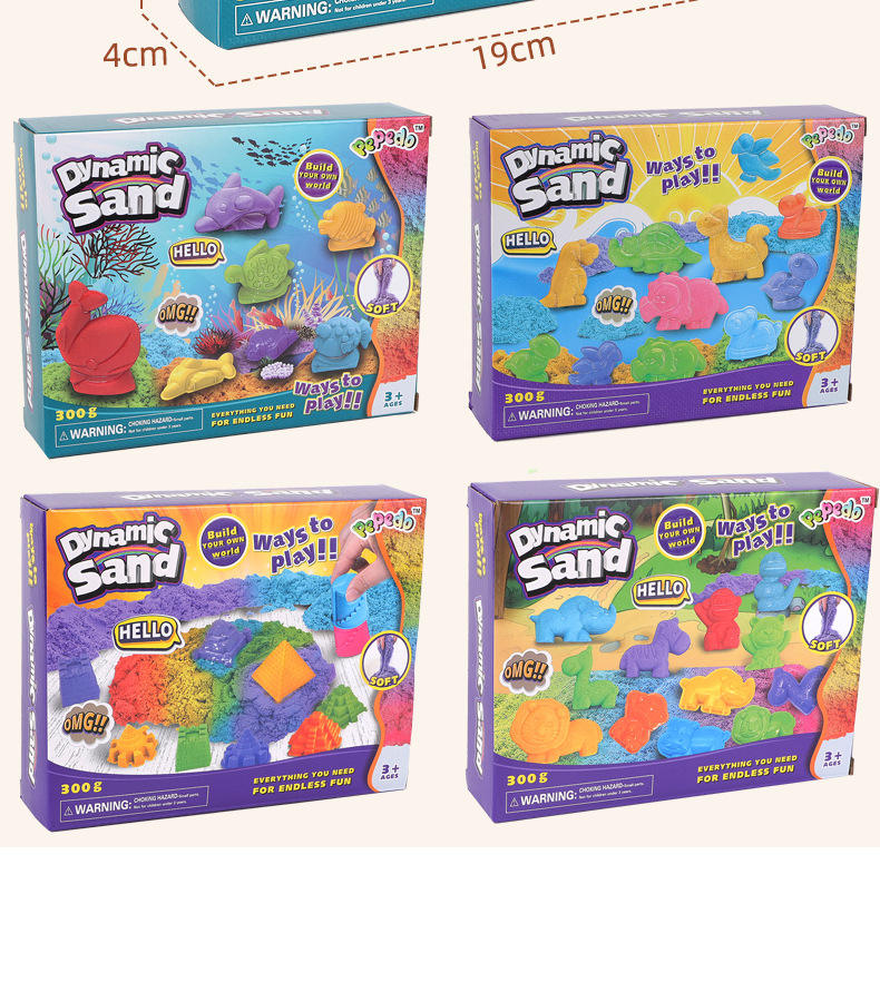 Ensemble d'animaux-150g