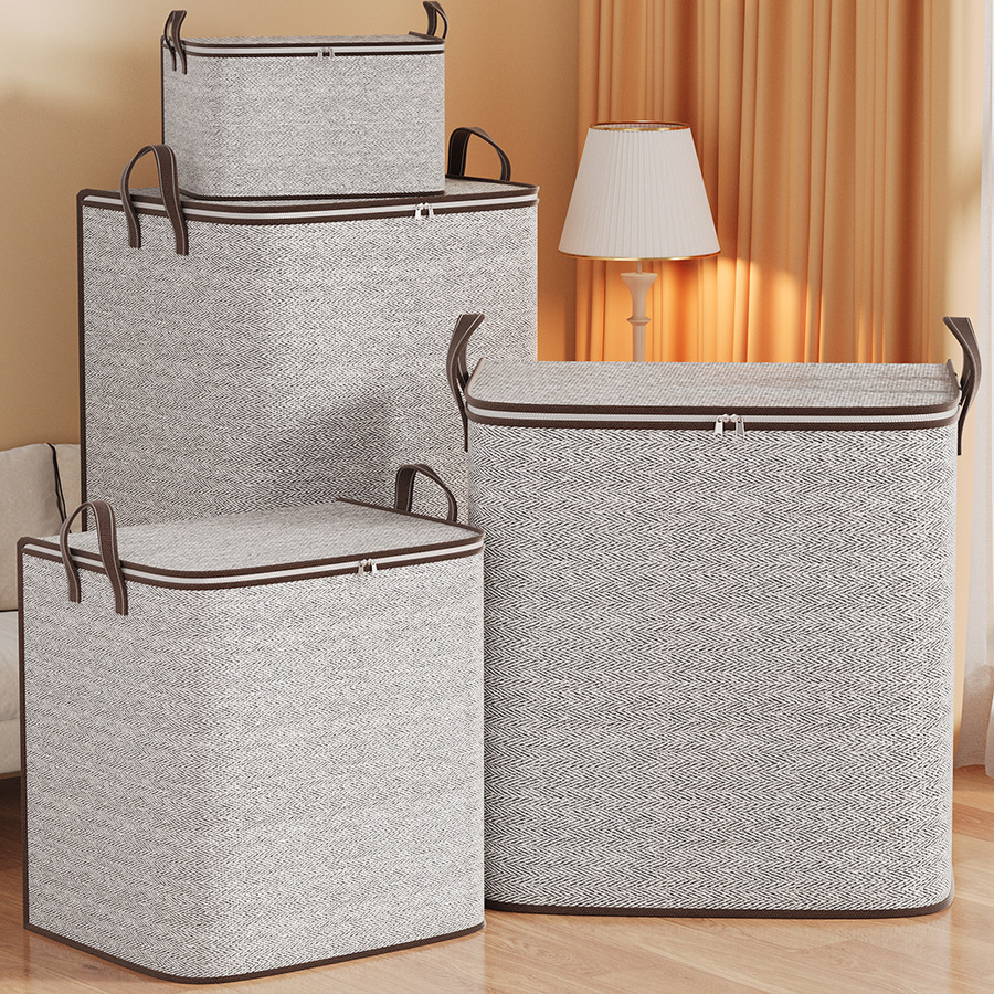 Gray twill zipper