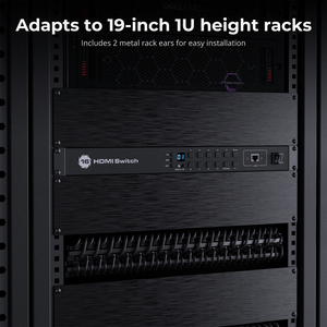 TESmart 16x1 HDMI交换机16端口千兆遥控器，带局域网RS232直播4K HDMI视频切换器 - Product Image 4
