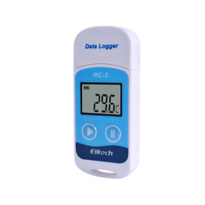 Digital Temperature Recorder LCD Screen Temperature <strong>Data</strong> <strong>Logger</strong> for Built-in Software to Generate PDF and <strong>Excel</strong> Reports - Product Image 2