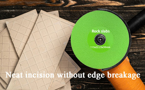 3piece Set of 4.5 Inch Ultra-thin Slate Cutting <strong>Discs</strong> Suitable for Angle Grinders Used for Cutting and Grinding Ceramics Marble