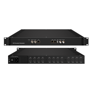 Codificador HD-Modulador 24HDMI 16ISDBT /16DVB-T Codificador de modulador 16DVB-T seleccionable (seleccionable), a la hora de elegir el codificador de DVB-T ATSC, de la serie ATSC, de la serie 24 - Product Image 1