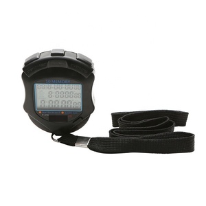 Timer conto alla rovescia registra 10 memorie contatore Tally e orologio calendario con allarme per allenatori e arbitri cronometro sportivo - Product Image 4