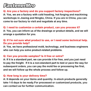 Duurzame Landbouwmachines Ploegpuntbouten Met Hoge Treksterkte Voor Landbouwmachines Bevestigingsmiddelen - Product Image 6