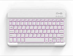 Universal 10 Inch Tablet Backlight <strong>Keyboard</strong> Slim Wireless <strong>Keyboard</strong> for IOS/Android/<strong>Windows</strong>/IBM PC/MAC/IPAD/IPHONE - Product Image 2