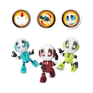 Çocuk kafa dokunmatik sensör elektronik akıllı Q Robot oyuncak cep Mini Robot erken eğitim çocuklar için oyuncak - Product Image 3