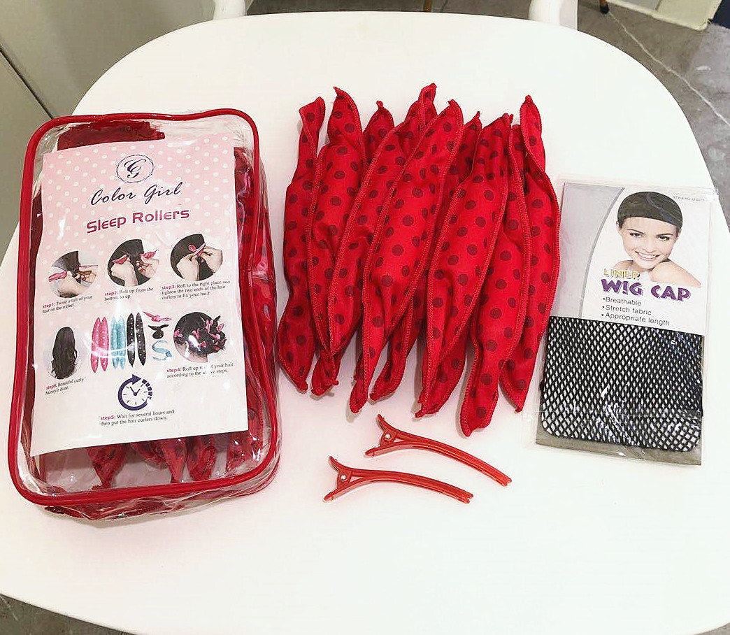Juego de 30 bolsas de PVC rojas grandes.