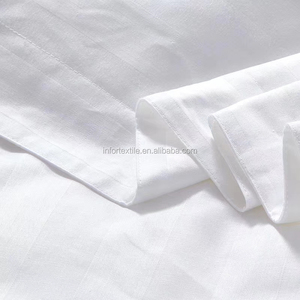 Wholesale <strong>Cheap</strong> Hotel Bed <strong>Sheet</strong> T300 Stripe Pattern - Product Image 4