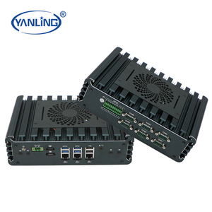 Fabbrica diretta COM1 & 2 può scegliere RS232/485 MINI computer 2pin Phoenix terminale barebone computer - Product Image 2