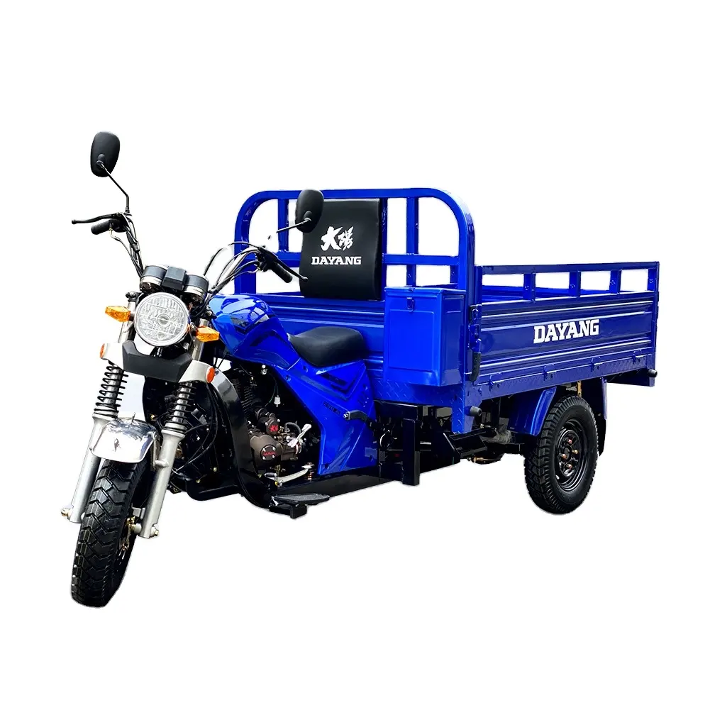 DAYANG Heavy loading truck cargo tricycle with 150cc/175cc/200cc engine customized power wheels hydraulic weight mechanical
