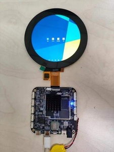 3.4 inç HD 800x800 TFT IPS 3.4 ''yuvarlak TFT LCD ekran modülü HD-MI denetleyici kurulu dairesel endüstriyel metre LCD ekran - Product Image 3
